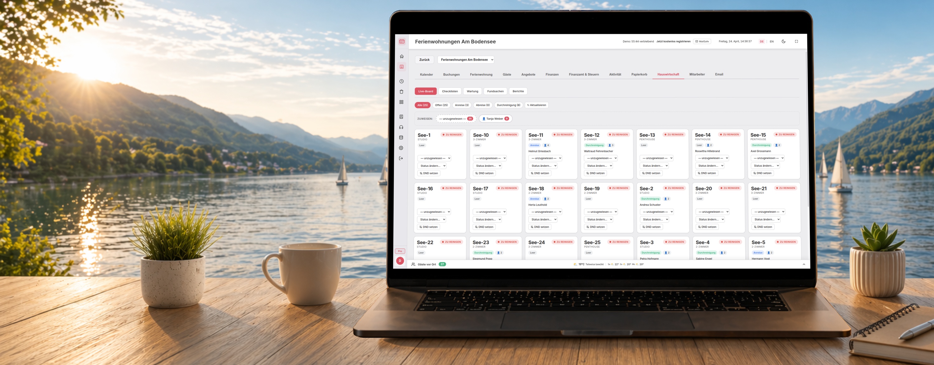 BookingTable Kalenderansicht (Bild 3)